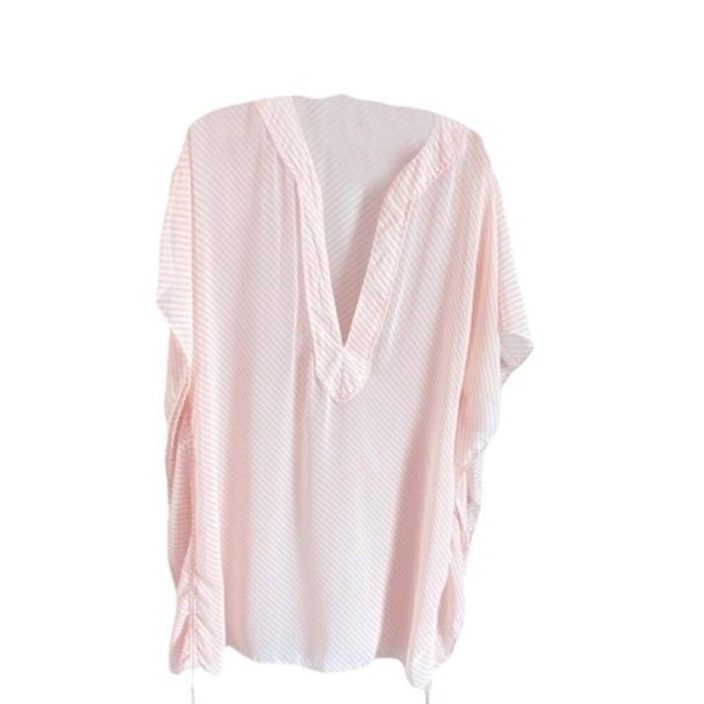 Victoria’s Secret Pink Striped Swimsuit Cover Up XS /Small